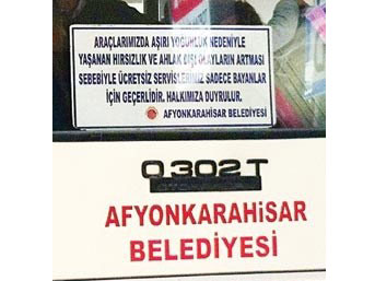 'Kadına özel otobüs'