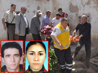 Eşini ve 25 günlük bebeğini öldürdü
