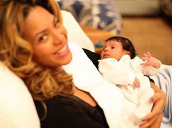 İşte Beyonce ve kızı