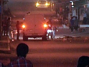 Cizre'de olaylı gece