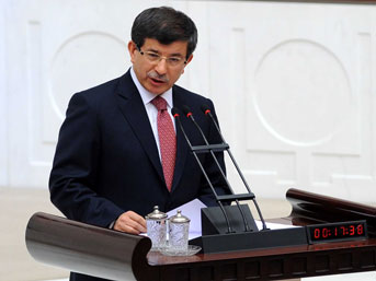 Davutoğlu'nun açıklaması TBMM'yi karıştırdı