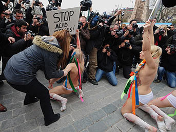 FEMEN'in İstanbul eylemine takipsizlik