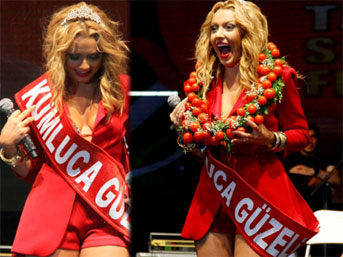 Domates güzeli Hadise