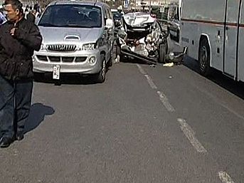 Kadıköy'de 11 araç birbirine girdi
