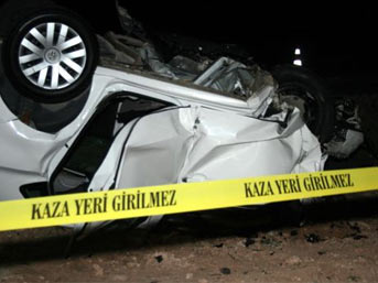 Kayseri’de feci kaza