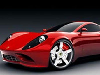 Lüks otomobile havuz kıskacı