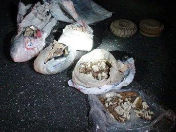 Mardin'de 35 kilogram patlayıcı ele geçirildi