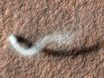 Mars'ın en 'havalı' hortumu!