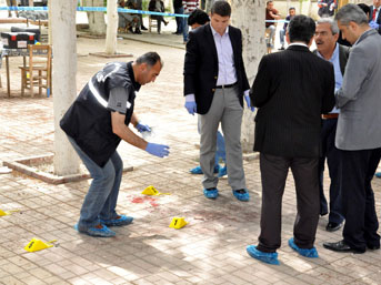 Kahvehane bahçesinde mayın patladı: 1 yaralı