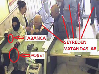 Kamera şakası gibi soygun