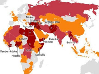 Türkiye savaşta olan ülkeler arasında