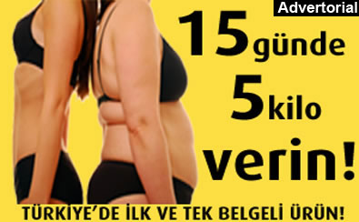15 G�nde 5 Kilo, 1 Ayda 10 Kilo Verdiriyor!
