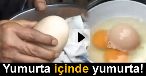 Yumurtanın İçinden Yumurta Çıkar mı? İzleyin Görün..