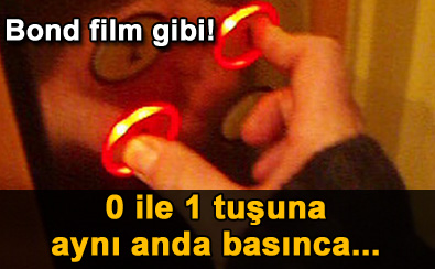 Bond film gibi!