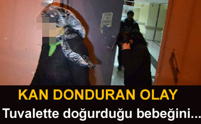 Kayseri'de kan donduran olay 