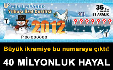 40 milyonluk hayal!