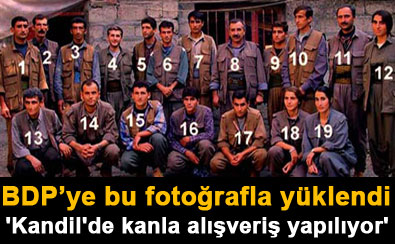 'Kandil'de kanla al��veri� yap�l�yor'
