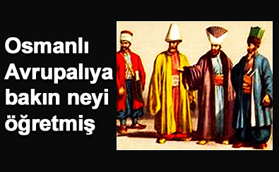 Avrupal�ya protokol� Osmanl� ��retmi�