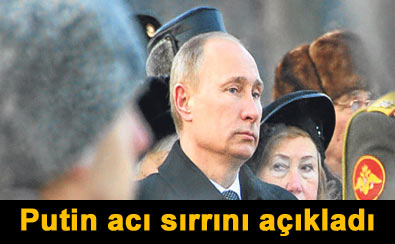 Putin ac� s�rr�n� a��klad�