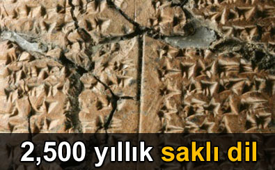 2,500 y�ll�k sakl� dil