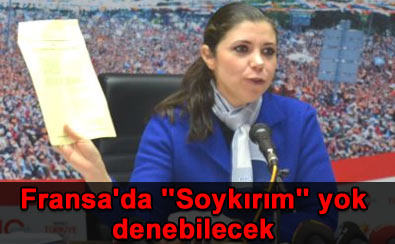 Fransa'da "Soyk�r�m yok" denebilecek!