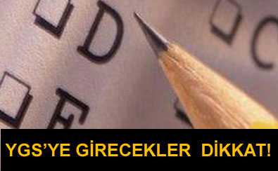 2012 Ygs sınavı