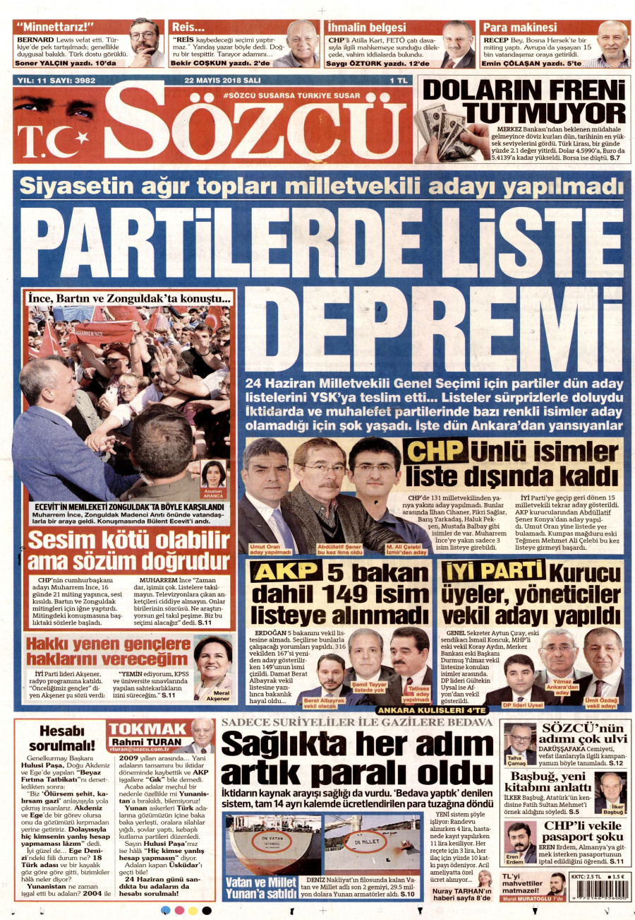 Gazete Manşetleri