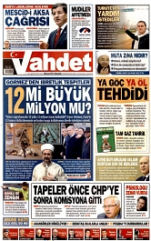 Vahdet gazetesi