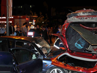 Samsun’da trafik kazası: 3 ölü, 5 yaralı