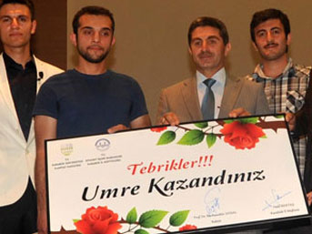 'Kim Umreye Gitmek İster' yarışması yaptılar!