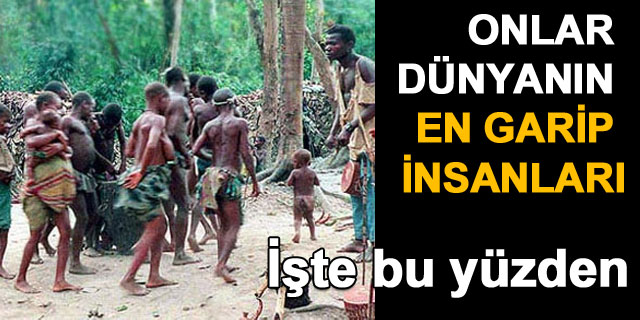 Afrika'n�n k���k insanlar�