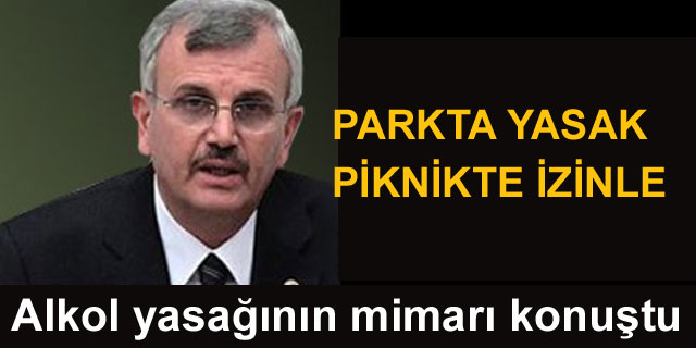 Alkol yasa��n�n mimar� konu�tu!