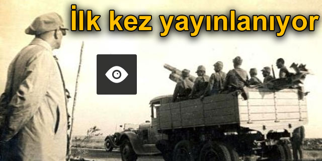 Atat�rk'�n ar�ivden ��kan foto�raflar�
