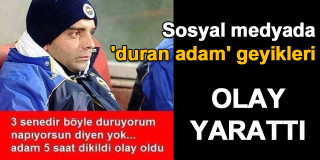 Sosyal medyada 'duran adam' geyikleri