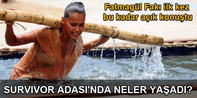 Survivor Adas�'nda tuvalet yoktu