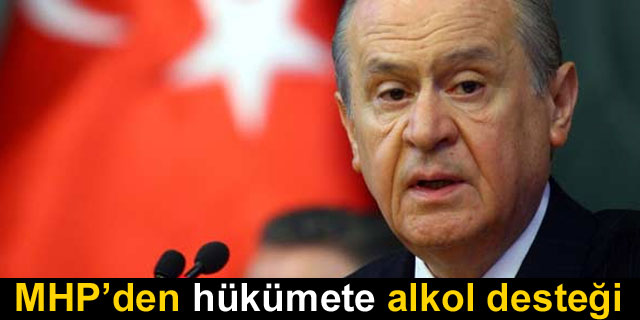 MHP'den h�k�mete alkol deste�i!
