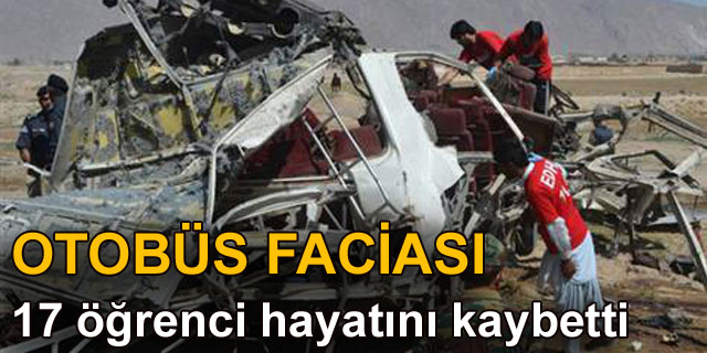 Pakistan'da otob�s facias�