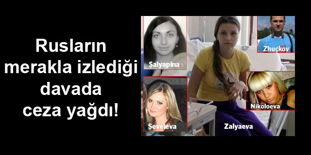 Ruslar�n merakla izledi�i davada ceza ya�d�