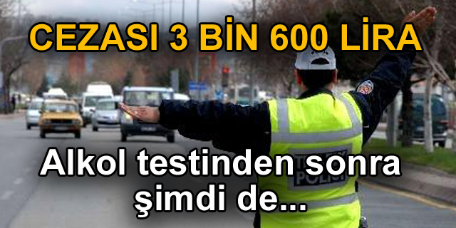 Trafikte uyuşturucu denetimi geliyor..İşte detaylar..