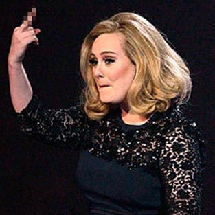 Adele'den şaşırtan hareket