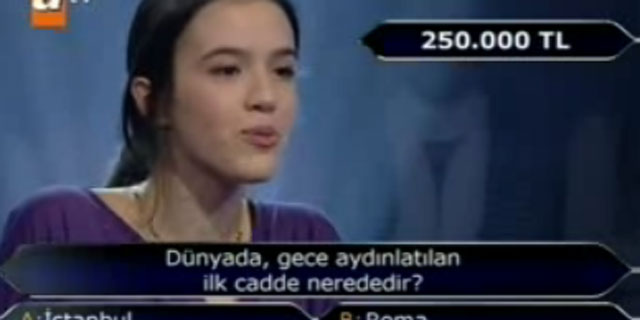 İşte 250 bin liralık soru