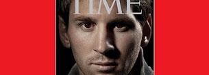 Time'a kapak olan ilk futbolcu: Messi