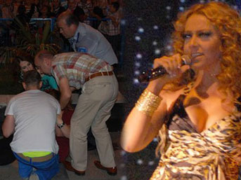 Hadise Balıkesir Bandırma Konserinde Olay